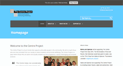 Desktop Screenshot of centreproject.org