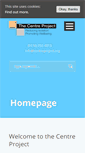 Mobile Screenshot of centreproject.org